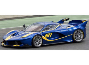 2014 Ferrari FXX-K #81, blue metallic 1:18