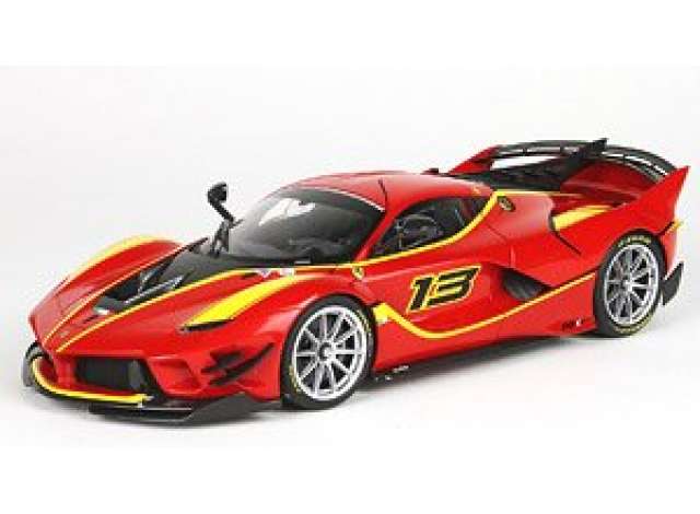 Ferrari FXX-K #13, Evo Rosso Corsa / Giallo, red 1:18