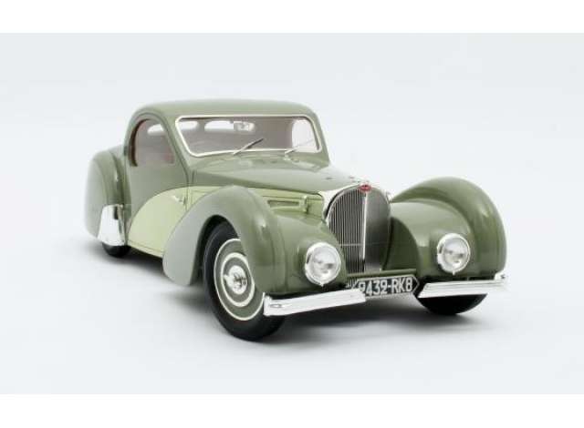 1937 Bugatti T57SC Atalante, green 1:18