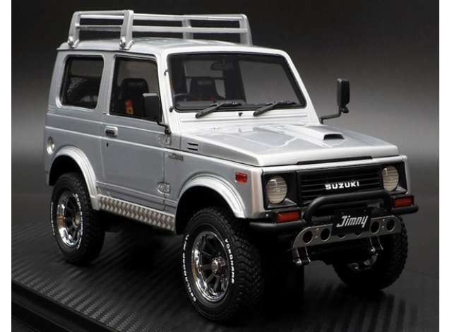 1/18 Suzuki Jimny (JA11) 16 inch Wheels, silver 1:18