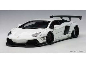 Liberty Walk Lamborghini Aventador, white 1:18