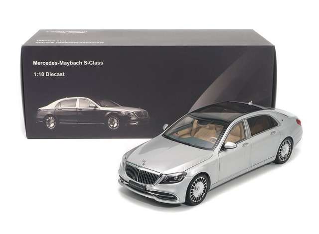 2019 Mercedes-Benz S-Class Maybach, silver 1:18