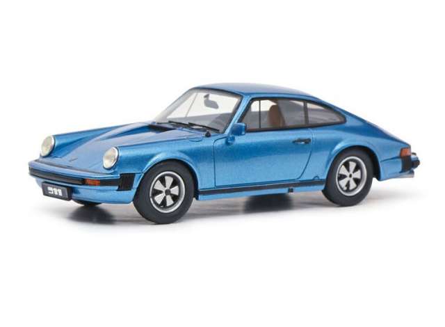 1/18 1977 Porsche 911 coupe, blue 1:18