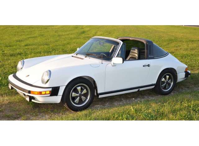 1/18 1977 Porsche 911 Targa, silver 1:18