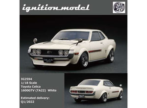 1/18 Toyota Celica 1600GTV (TA22), white 1:18