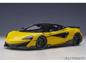 McLaren 600LT, yellow 1:18