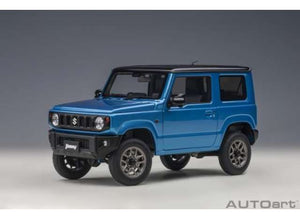 1/18 Suzuki Jimny, brisk blue with black roof 1:18