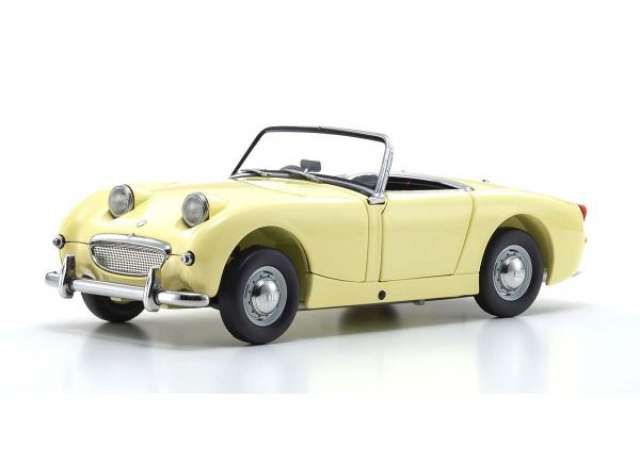 Austin Healey Sprite, primrose yellow 1:18