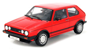 VW GOLF 1 GTI rød 1:18 fra Welly