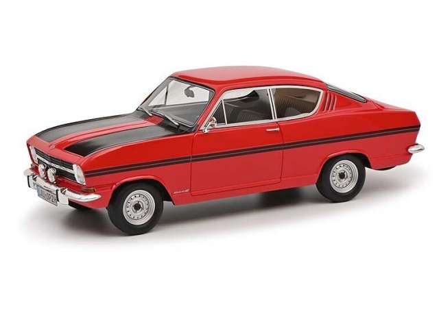 1/18 Opel Kadett Rallye Coupe, red/black 1:18