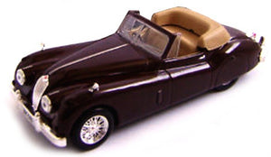 Jaguar XK 140 DHC maroon 1:43