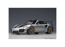 Indlæs billede til gallerivisning porsche 911 (991) GT2 weissach package, gt silver 1:18
