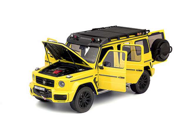 1/18 2020 Brabus Mercedes-AMG G63 with adventure package, electric beam yellow 1:18