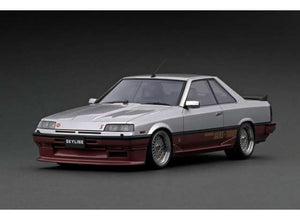 1/18 Nissan Skyline 2000 RS-X Turbo-C R30, silver/red 1:18