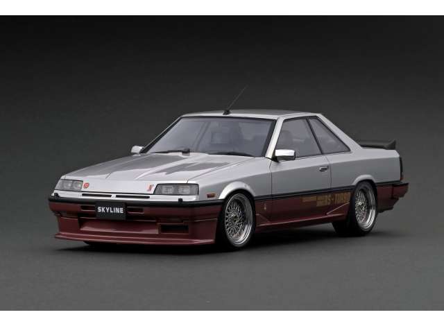 1/18 Nissan Skyline 2000 RS-X Turbo-C R30, silver/red 1:18