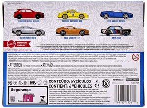 European Car Culture in Deluxe Packaging 6 pack 1:64