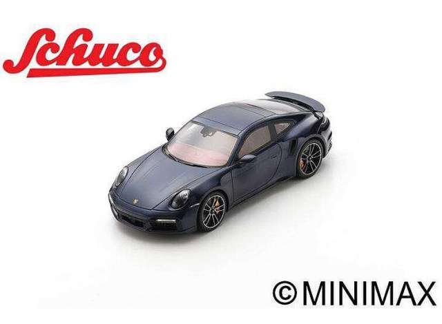 1/18 2021 Porsche 911 Turbo S (992), night blue metallic 1:18