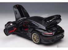 Indlæs billede til gallerivisning 1/18 Porsche 911 (991.2) GT2 Weissach Package, black 1:18