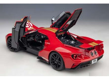 Indlæs billede til gallerivisning 1/18 2022 Ford GT Alan Mann Heritage Edition, red/gold 1:18