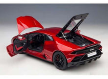 Indlæs billede til gallerivisning 1/18 Lamborghini Huracan Evo, rosso bia 1:18