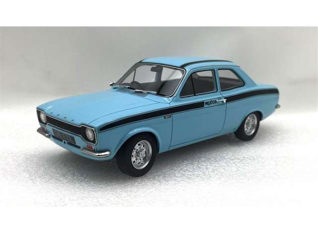 1/18 1973 Ford Escort Mexico, blue 1:18