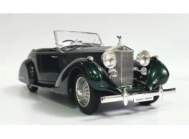 1/18 1937 Rolls-Royce 25-30 Gurney Nutting All Weather Tourer, green 1:18