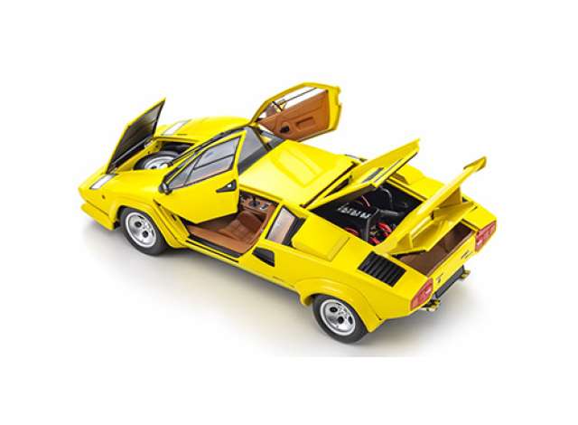 1/18 Lamborghini Countach LP5000 Quattrovalvole, yellow 1:18