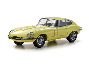 1/18 Jaguar E Type right hand drive, pale primrose (yellow) 1:18