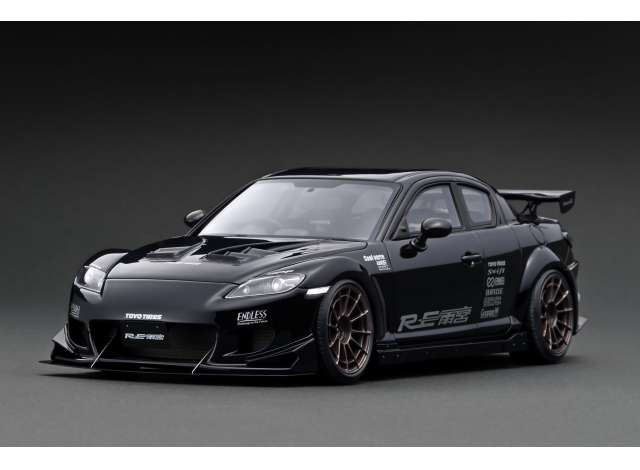 1/18 Mazda RX-8 (SE3P) RE Amemiya, black 1:18