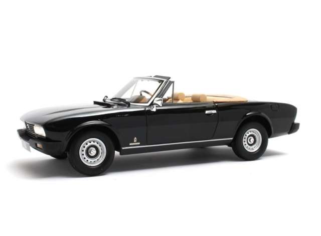 1/18 1983 Peugeot 504 cabriolet, black 1:18