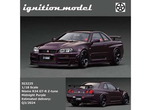 1/18 Nissan Nismo R34 GT-R Z-tune, midnight purple 1:18