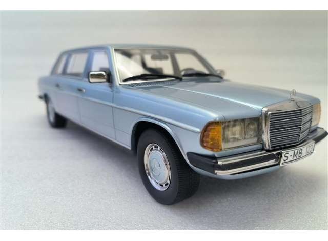 1/18 1978 Mercedes-Benz W123 Lang, diamond blue 1:18