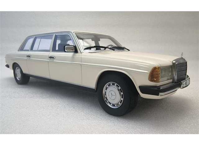 1/18 1978 Mercedes-Benz W123 Lang, white 1:18