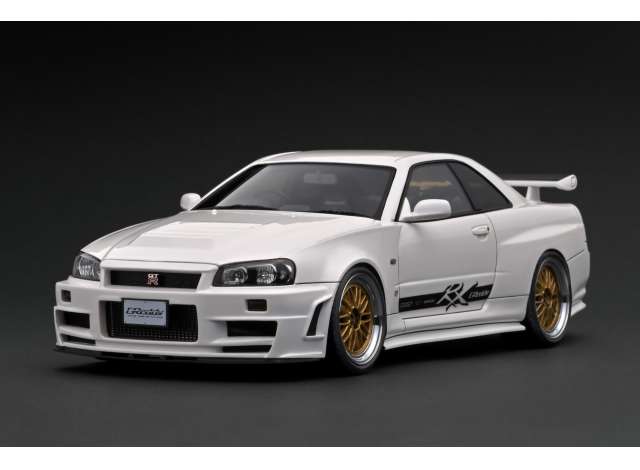 1/18 Nissan Skyline GT-R (BNR34), white  1:18