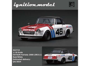 1/18 Datsun Fairlady 2000 (SR311), red/white 1:18