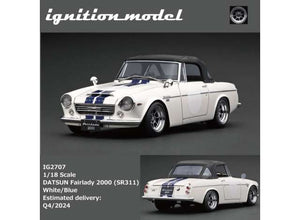 1/18 Datsun Fairlady 2000 (SR311), white/blue 1:18