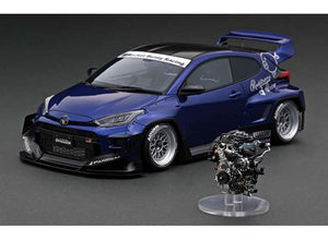 1/18 Pandem GR Toyota Yaris (4BA), blue 1:18