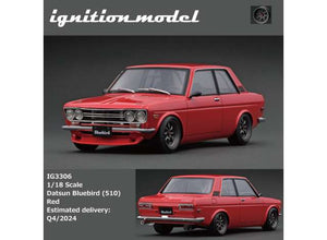 1/18 Datsun Bluebird (510), red 1:18
