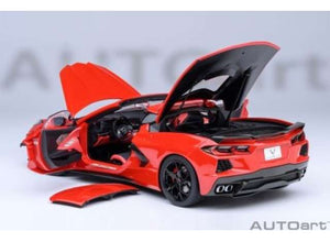 1/18 Chevrolet Corvette C8 Stingray Z51, torch red 1:18