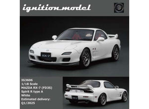 1/18 Mazda RX-7 (FD3S) Spirit R Type A, white 1:18