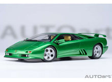 Indlæs billede til gallerivisning 1/18 Lamborghini Diablo SE30, verde mic 1:18