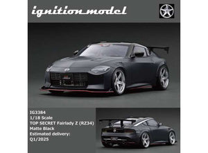 1/18 TOP SECRET Fairlady Z (RZ34), matte black 1:18