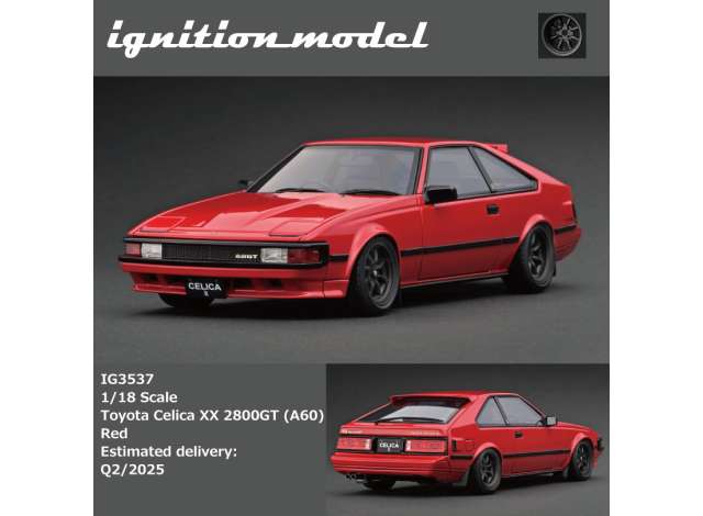 1/18 Toyota Celica XX 2800GT (A60), red 1:18