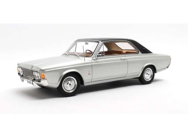 1/18 1969-1971 Ford Taunus P7B coupe, silver metallic 1:18