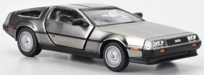 DELOREAN DMC 12 COUPE 1981 rustfrit stål 1:43