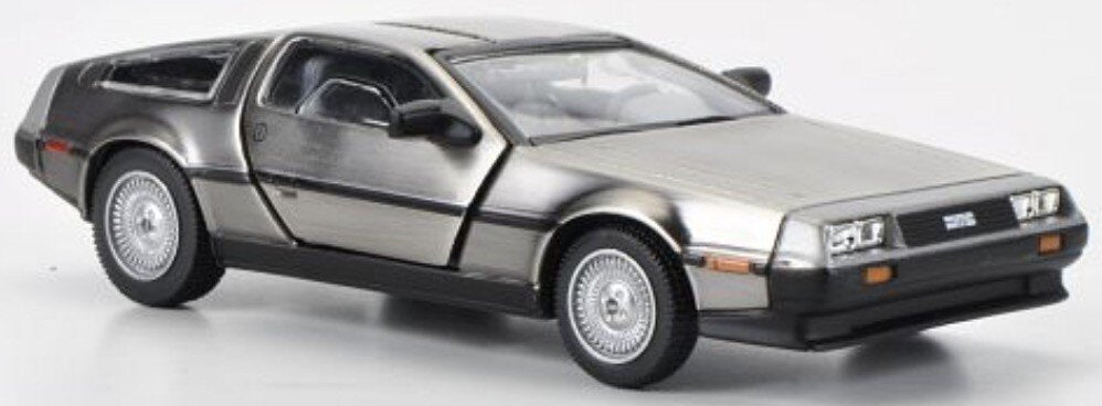 DELOREAN DMC 12 COUPE 1981 rustfrit stål 1:43