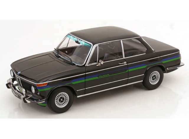 1/12 1974 BMW 2002 Alpina 2. Series, black 1:12