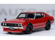 Indlæs billede til gallerivisning 1/18 Nissan Skyline 2000 GT-R (KPGC110) Tuned, red 1:18