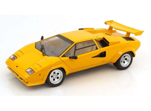 1/12 1985 Lamborghini Countach LP 5000S QV, yellow 1:12