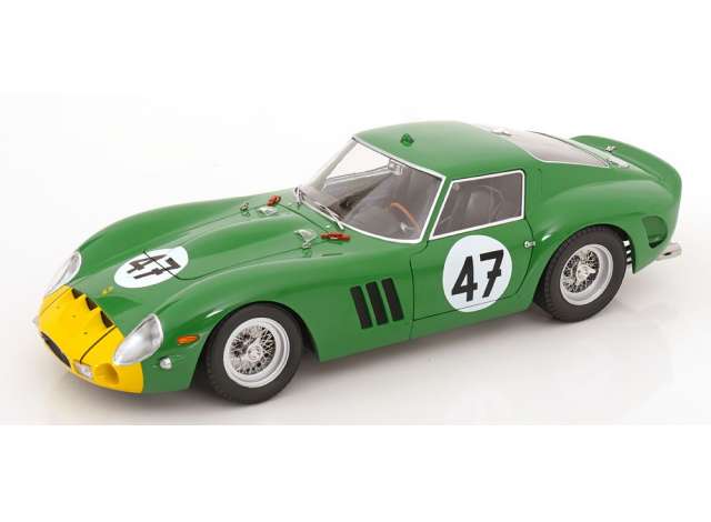 1/12 1963 Ferrari 250 GTO #47 1000 km NÃ¼rburgring, green/white/yellow 1:12